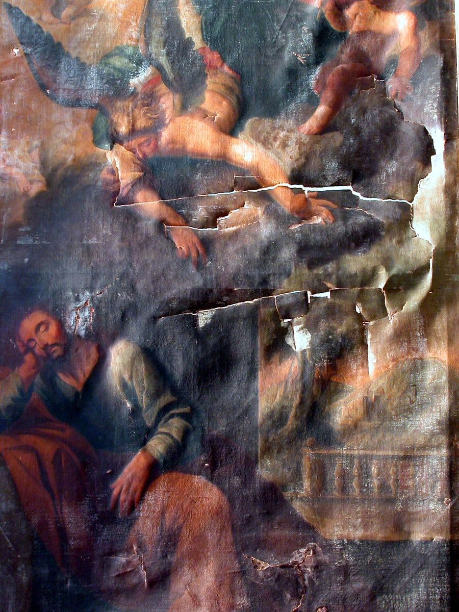 002 sueno san jose restauracion pintura inicial luz rasante oleo lienzo 002 sueno san jose restauracion pintura inicial luz rasante oleo lienzo