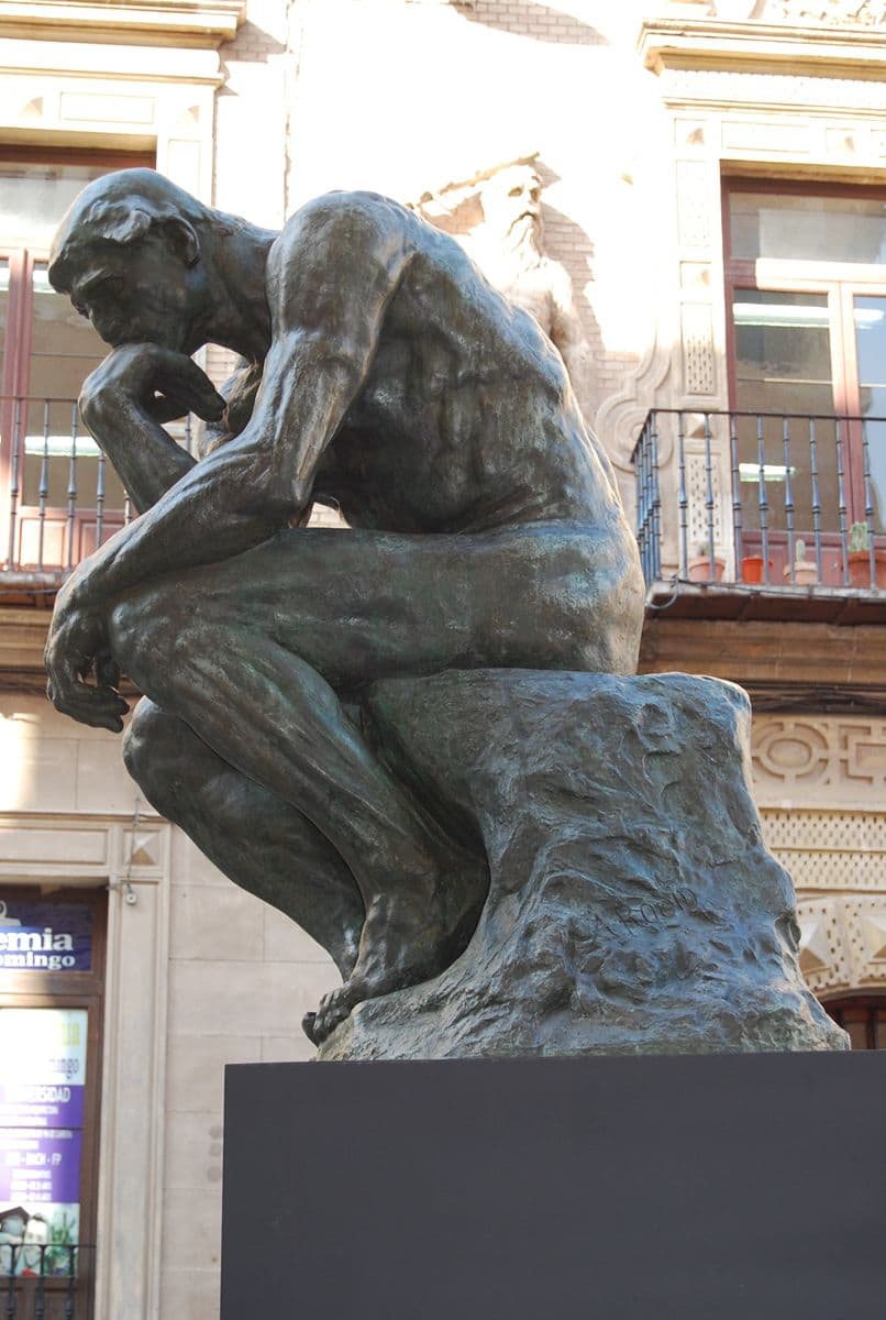 02 pensador rodin fundacion caixa arte calle murcia 2012 02 pensador rodin fundacion caixa arte calle murcia 2012