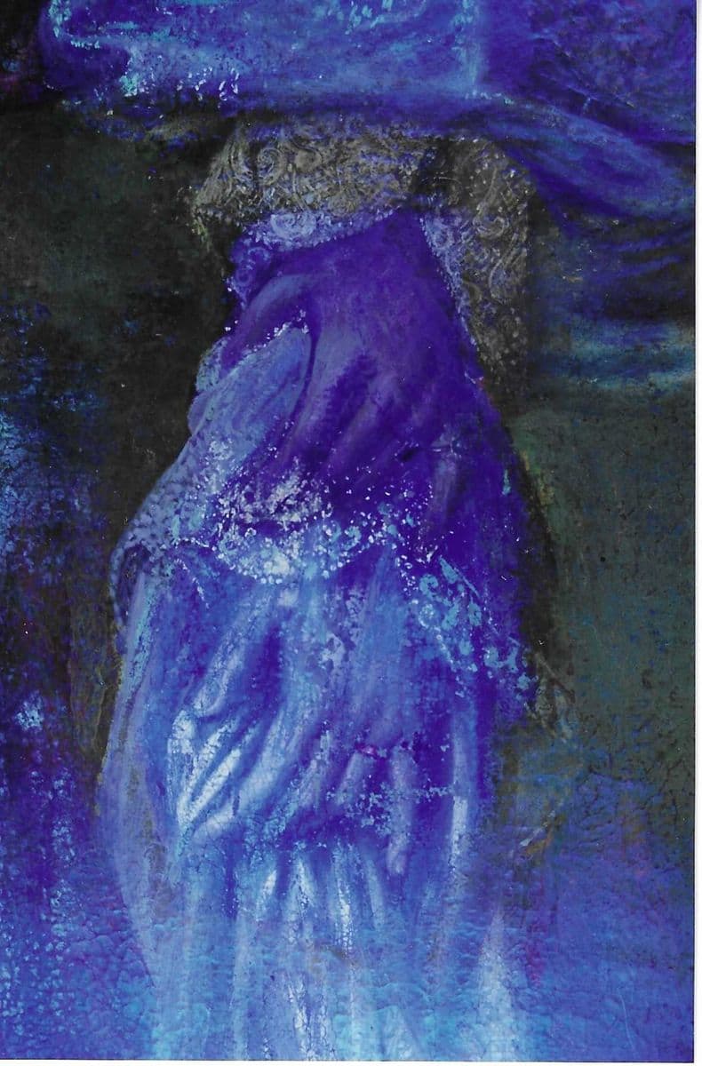 02 retrato dama restauracion pintura sobre pintura luz ultravioleta detalle mubam 02 retrato dama restauracion pintura sobre pintura luz ultravioleta detalle mubam
