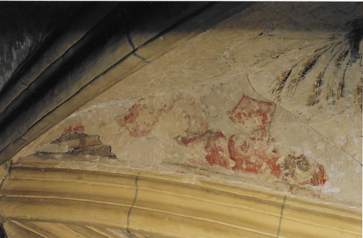 03 catedral murcia arte medieval capilla san antonio restauracion pintura mural dragones detalle plemento inicial 2005 03 catedral murcia arte medieval capilla san antonio restauracion pintura mural dragones detalle plemento inicial 2005