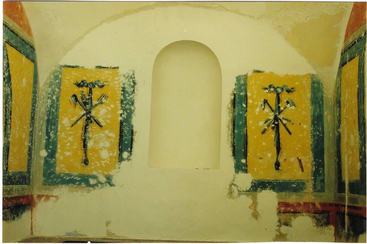 04 iglesia san jose roldan presbiterio restauracion pintura mural enlucido faltantes soporte crrm 2003 04 iglesia san jose roldan presbiterio restauracion pintura mural enlucido faltantes soporte crrm 2003