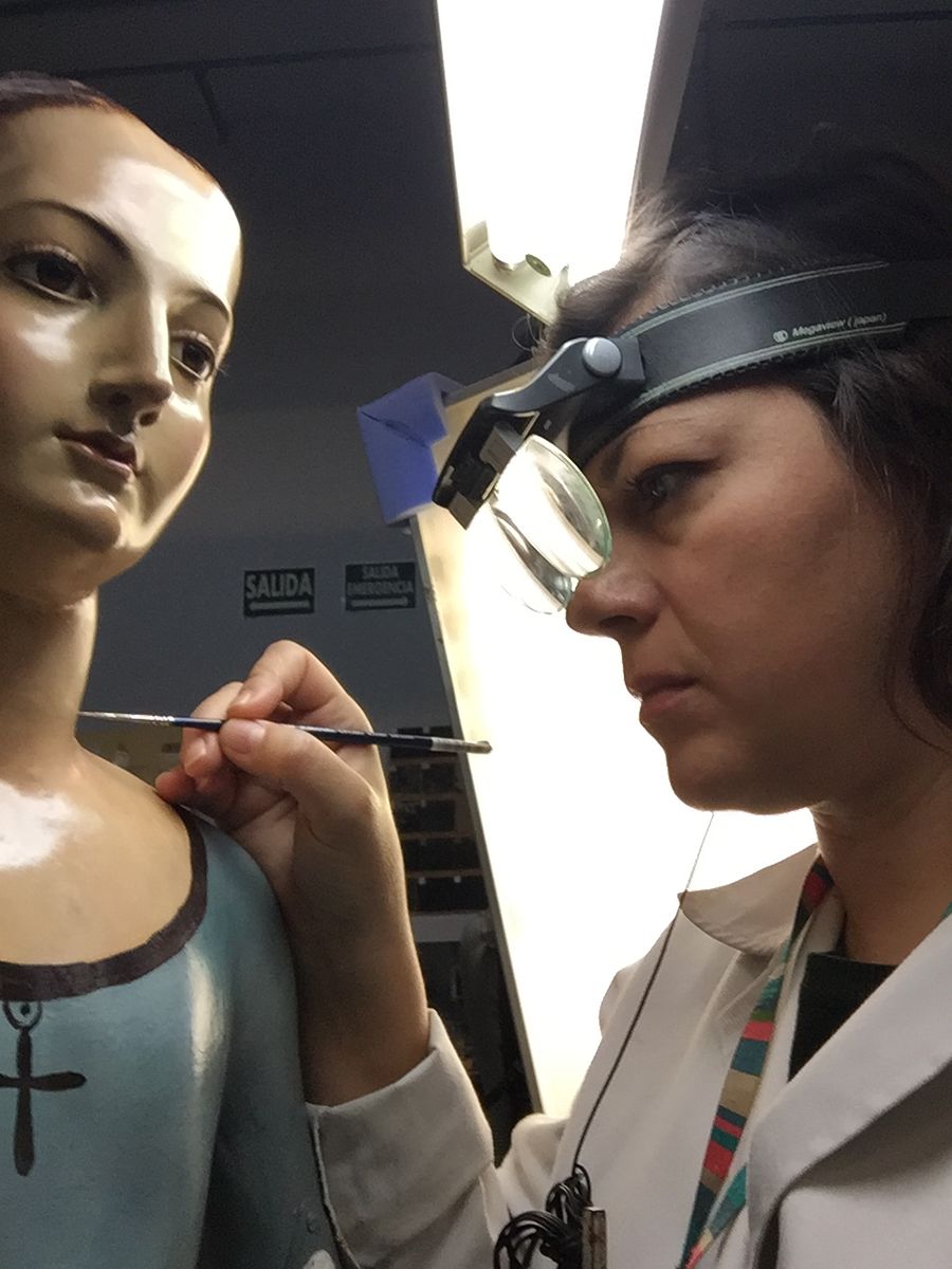 04 nuestra senora del rosario gregorio molera restauracion de escultura natalia carcelen 2018
