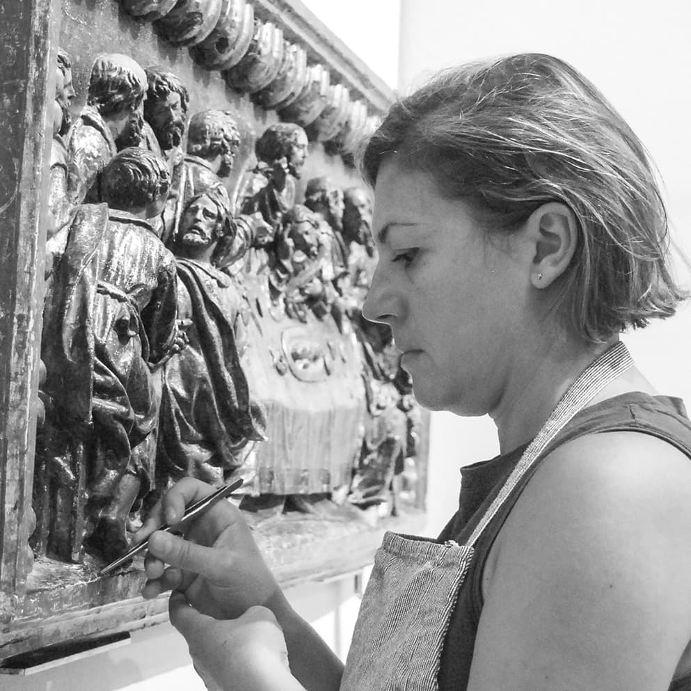ultima cena montanes barroco murcia relieve mubam restauracion escultura exposicion temporal maestros barroco natalia carcelen gilar 2020 cuad